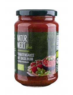 Bild NaturWert Bio Tomatensauce mit Basilikum 0.35 l