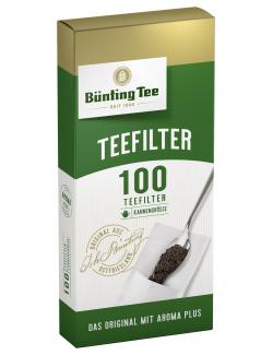 Bünting Teefilter mit Anfasslasche
