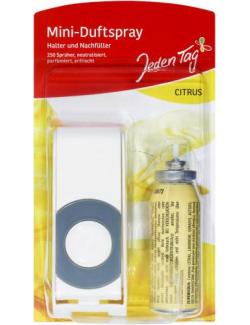 Jeden Tag Mini-Duftspray Halter + Nachfüller Citrus