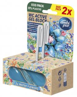 Ambi Pur WC Active Gel-Block Duftspüler Water Flowers