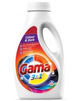Gama 3 in 1 Colour & Dark Waschmittel flüssig