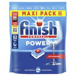 Finish Powerball Power Fresh Tabs  All in 1 52 Stück