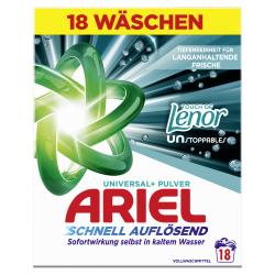 Ariel Pulver Touch of Unstoppables Universal+ Waschmittel