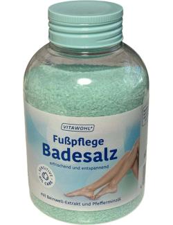 Vitawohl Fußpflege Badesalz