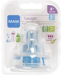 MAM Sauger Gr. 2  4+ Monate