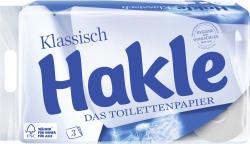 Hakle Klassisch weiß Toilettenpapier 3-lagig