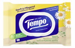 Tempo Feuchte Toilettentücher sanft & pflegend Kamille