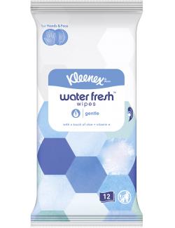 Kleenex Feuchttücher Water Fresh Gentle