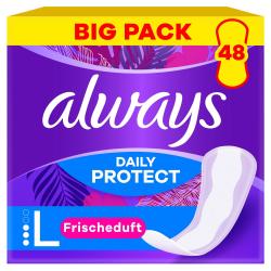 Always Daily Protect Slipeinlagen Long mit Frischeduft