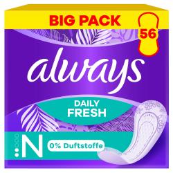 Always Daily Fresh Slipeinlagen Normal ohne Parfum