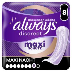 Always Discreet Inkontinenzeinlagen Ultimate Nacht