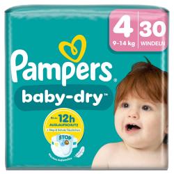 Pampers Baby Dry Gr. 4, 9kg-14kg