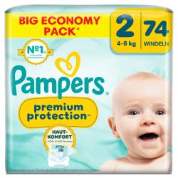 Pampers Premium Protection New Baby Gr. 2, 4kg-8kg
