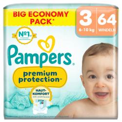 Pampers Premium Protection Gr. 3, 6kg-10kg