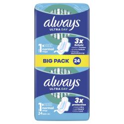 Always Ultra Day Binden Normal mit Flügeln (Größe 1)