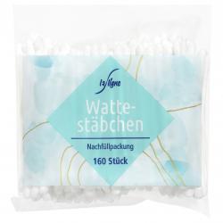 La Ligne Wattestäbchen mit Papierschaft Nachfüllpack