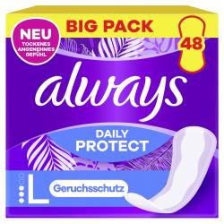Always Daily Protect Slipeinlagen Large mit Duft