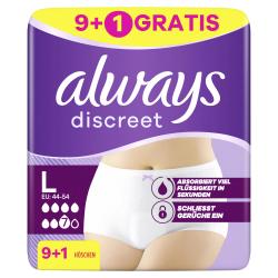 Always Discreet Inkontinenz Pants Plus L