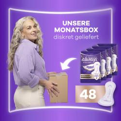 Always Discreet Inkontinenz Einlagen Maxi Comfort Monatspackung