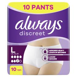 Always Discreet Inkontinenz Pants Plus L