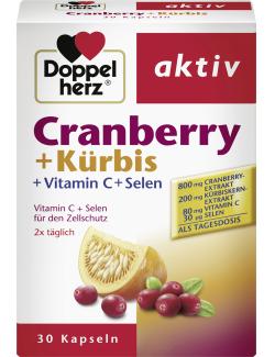 Doppelherz aktiv Cranberry + Kürbis Kapseln
