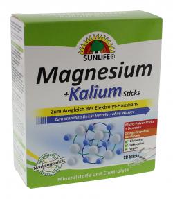 Sunlife Magnesium + Kalium Sticks