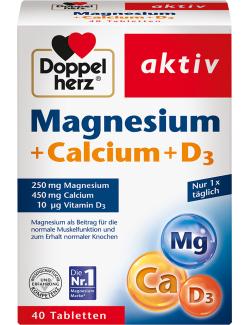 Doppelherz Magnesium + Calcium + D3
