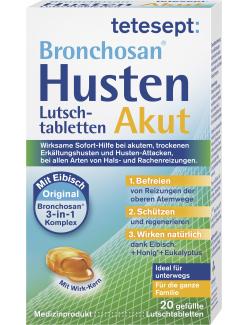 Tetesept Bronchosan Husten Akut Lutschtabletten