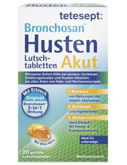 Tetesept Bronchosan Husten Akut Lutschtabletten