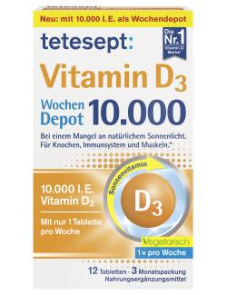 Tetesept: Vitamin D3 10.000 Wochendepot