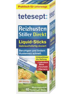 Tetesept: Reizhusten Stiller Sticks