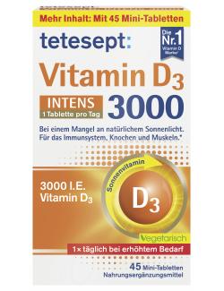Tetesept: Vitamin D3 Intens 3000