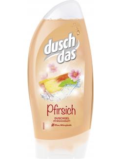 Duschdas Duschgel Pfirsich