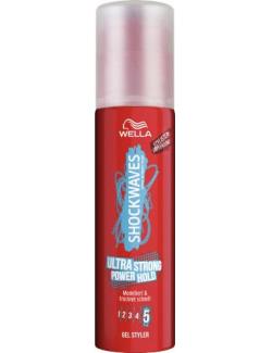 Wella Shockwaves Gel Styler Ultra Strong Power Hold