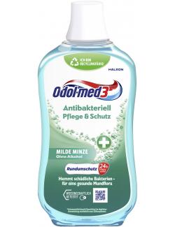 Odol-med3 Mundspülung Antibakteriell Pflege & Schutz Milde Minze