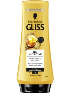 Schwarzkopf Gliss Oil Nutritive Spülung