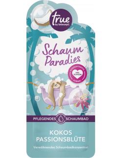 True by Tetesept Schaum Paradies Schaumbad Kokos Passionsblüte
