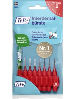 TePe Interdentalbürste ISO 2 - 0,5 mm rot