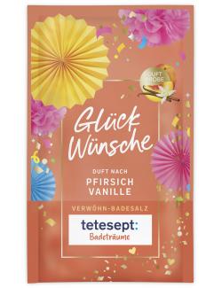 Tetesept Badesalz Glückwünsche