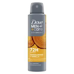 Dove Men+Care advanced Deo Spray Sandalwood- und Vanilla-Duft
