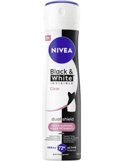 Nivea Deo Spray Black & White Invisible Clear