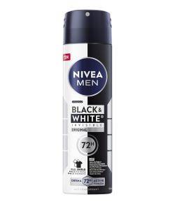 Nivea Men Deo Spray Black & White Invisible Original