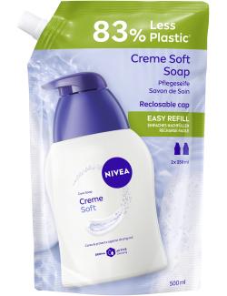 Nivea Pflegeseife Creme Soft Nachfüllbeutel