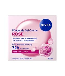 Nivea Tagespflege Rose Gel-Creme Natürliches Rosenwasser + Mikro-Hyaluronsäure