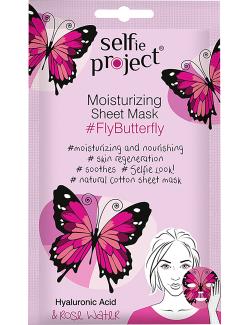 Selfie project. Moisturizing Sheet Mask #FlyButterfly