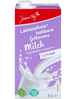 Jeden Tag Laktosefreie fettarme H-Milch 1,5%