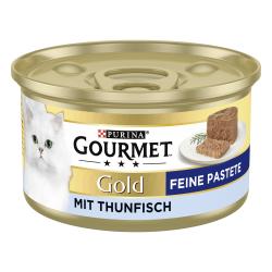Purina Gourmet Gold Feine Pastete mit Thunfisch