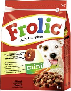 Frolic Mini mit Rind, Karotten & Reis