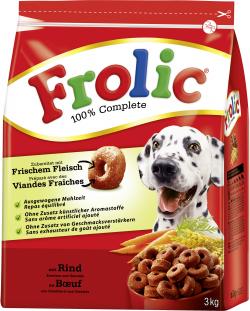 Frolic mit Rind, Karotten und Getreide