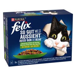 Felix So gut wie es aussieht Gemischte Vielfalt mit Gemüse in Gelee